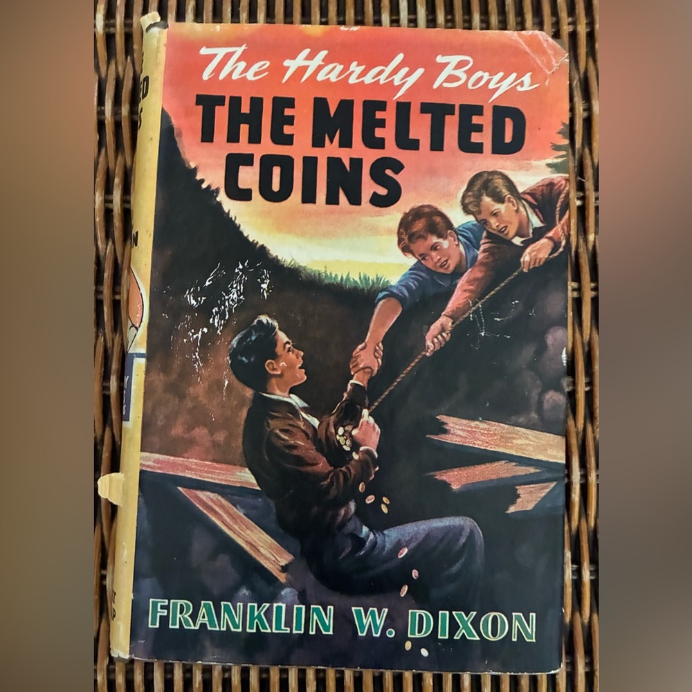 The Hardy Boys: The Melted Coins Book 1944 first edition